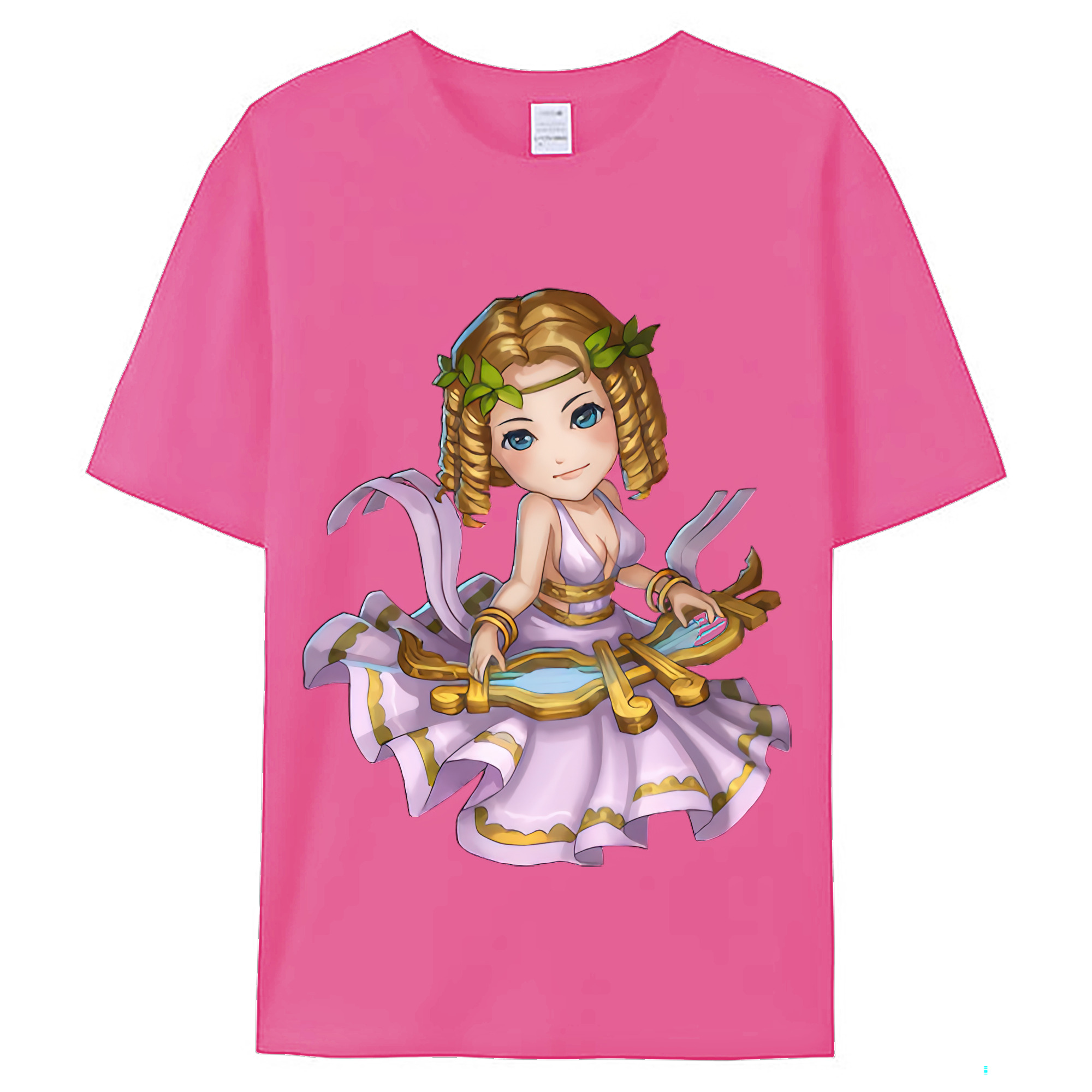 （画像用） リーグ・オブ・レジェンド League of Legends LOL レディースカジュアルプリントTシャツ（綿100％）